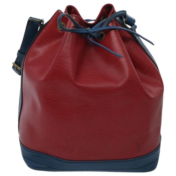 Louis Vuitton Noe Red Leather shoulder - Picture 1 of 10